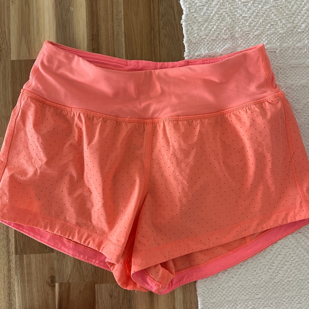 Pop Orange Shorts